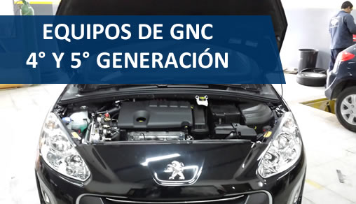 Equipos de GNC 4ta y 5ta Generación